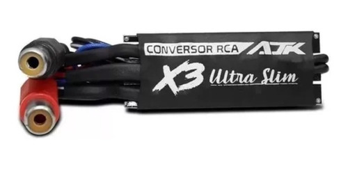 Conversor Rca X3 Ultra Slim Ajk Compacto 6cm