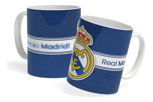 Mug Pocillo Taza - Real Madrid Personalizado - Equipo Fútbol