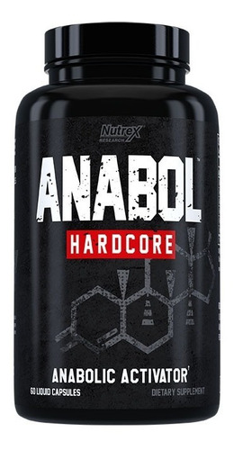 Nutrex Research Anabol Hardcore  Warrior Series 60 Cápsulas