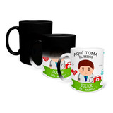 Taza Mágica Sublimada 315 Ml Profesiones Oficios Personaliza