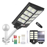 Lámpara Led Solar Exterior 800w Luminaria Suburbana