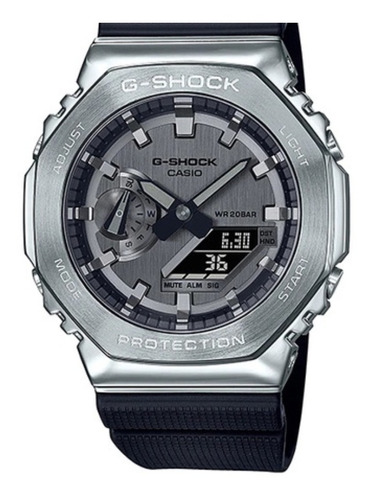 Reloj Casio G Shock Gm-2100 Caja De Acero 1 Pago 