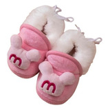 Bella Pantufla Invierno En Algodón Bebés Niños De 6-12 Meses