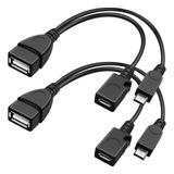 Necables (2 Unidades) 2 En 1 Cable Otg Para Tv Stick