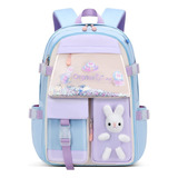 Mochila Escolar Kawaii Impermeable Gran Capacidad De Niños