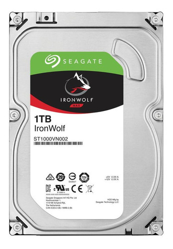 Disco Rigido Seagate Nas 1tb 5900rpm 64mb