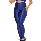 Calça Legging Feminina Academia Moda Fitness Poliamida 3d