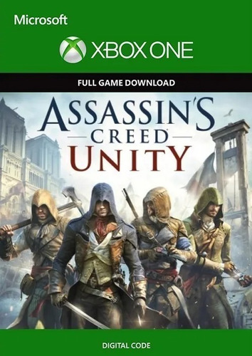 Juego Assasin's Creed Unity Xbox One Código Digital