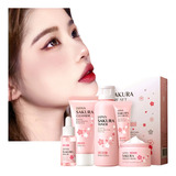 Cosmética Japonesa Original Laikou Sakura Kit Completo 