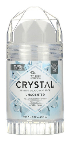 Desodorante Crystal Pedra 120g S/ Perfume Livre De Parabenos