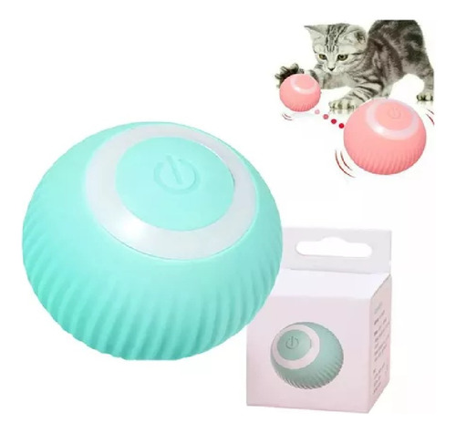 Pelota Inteligente Para Gatos Perros Recargable Usb C