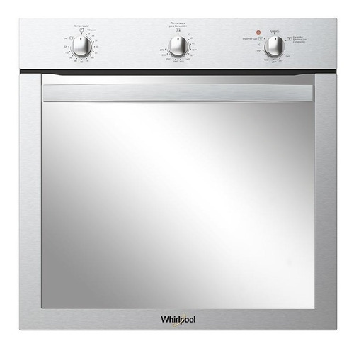 Horno Empotrar De Gas Whirlpool Woa120s 60 Cm Cristal Espejo