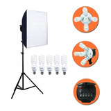 Kit Estudio Fotografia  Video Softbox 1000 Watts Profesional