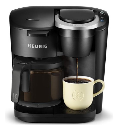 Keurig Cafetera K-duo  Essentials 12 Tazas Capsulas K-cup 