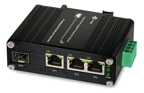 Throncom Conmutador Ethernet Gigabit Industrial De 3 Puertos