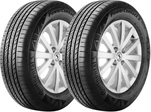 Kit De 2 Llantas Continental Powercontact 2 P 195/55r16 87 H