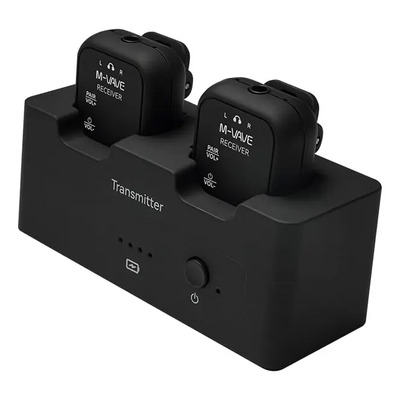 M-vave Wp12 - Sistema Inalámbrico De Guitarra - 2,4 Ghz, Transmisión De Audio 24 Bit\u002F48 Khz, Alcance De 30 M, Batería De Larga Duración, Múltiples Modos | Meses sin interés