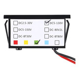 2 Pcs Waterproof Battery Monitor 12v 24v 36v 48v 60v 72v ,go