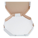 Papel Manteiga Octagonal P/ Pizza N° 40 Com 100 Unidades