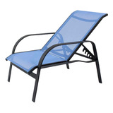 Cadeira Mini Chaise Lótus De Alumínio Para Piscina Jardim