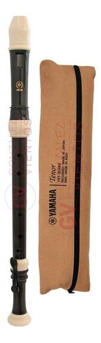 Flauta Dulce Tenor Yamaha Yrt-304bii Barroca Color Marrón Oscuro
