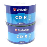 Cd-r Verbatim 100 Piezas.