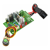 Pwm Controlador Velocidade Motor Reversão 12v 10a 12v 24v