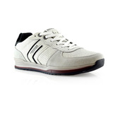 Zapatillas Cuero Hombres 118403-02 Pegada Tienda Oficial