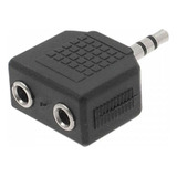 Adaptador Audifonos 2 En 1 Stereo 3.5mm Macrotel