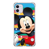 Capa Capinha Anti Shock Personalizada Mickey Mouse 