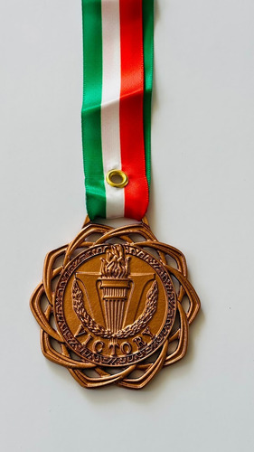 10 Medallas Victory Tricolor