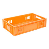 Caja De Plastico Agricola  Tara  Rectangular Calado Grande