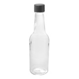 Botella Vidrio Mini Esencia Salsas 100 Cc Con Tapa X56 Un