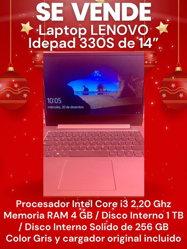 Laptop Lenovo Ideapad 3330s De 14'' Pulgadas