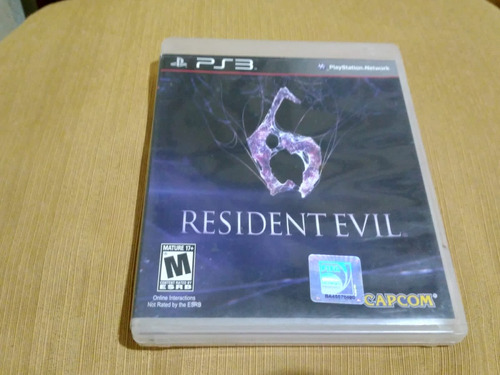 Juego De Ps3 Resident Evil 6, Físico Y Usado 