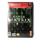 Jogo Enter The Matrix Ps2 Original Seminovo Usado