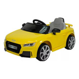 Auto A Batería Niños Audi Tt Roadster 2 Motores De 24w 12v