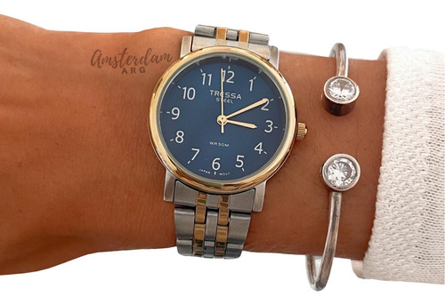 Reloj Tressa Dama Mo Leeds Combinado Sumergible Amsterdamarg