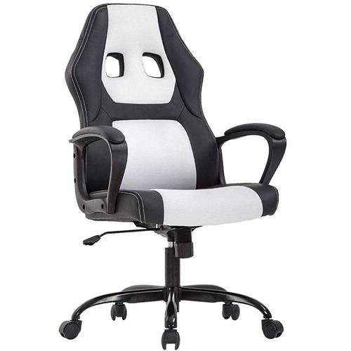 Silla Gaming Ergonómica Blanca