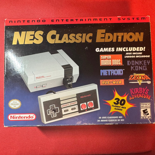 Consola Nintendo Nes Classic Edition Mini Nes En Caja