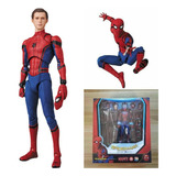 Mafex No.103 Marvel Homecoming Spider-man Figura Juguete 