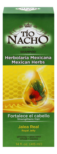 Tío Nacho Champú De Hierbas Mexicanas 14 Oz, Paquete De D.