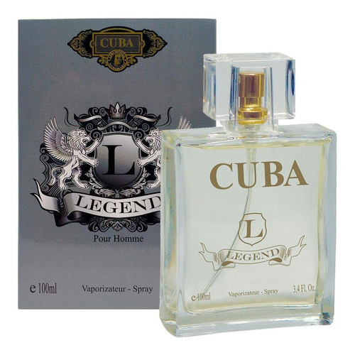 Perfume Masculino Cuba Legend Edp 100 Ml Original