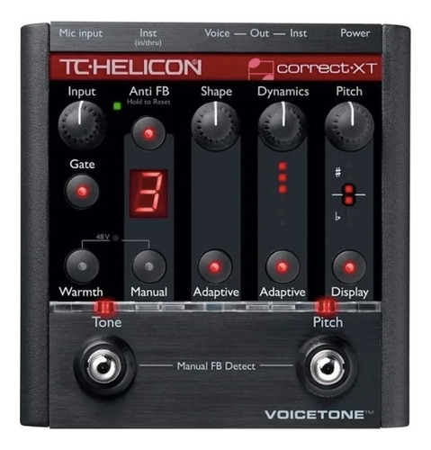 Procesadores De Efectos Vocales Voicetone Correct Xt Full