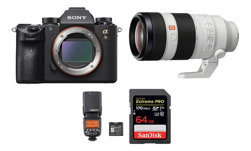 Sony Alpha A9 Mirrorless Digital Camara Con 100-400mm Lens A