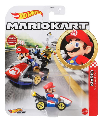 Mario Standard Kart Hot Wheels Edición Limitada