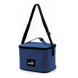 Lunchera Deportiva Termica Escolar Adulto Alpine Skate 51456 Color Azul Liso