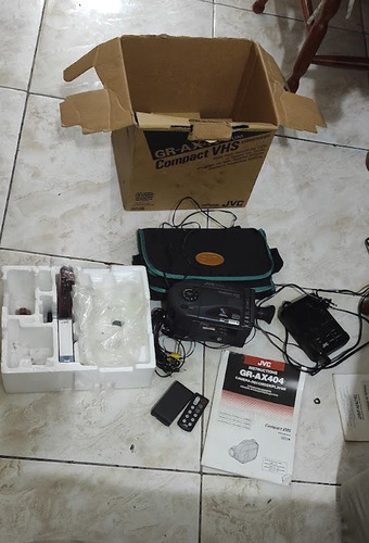 Filmadora Jvc Gr Ax 404 Compact Vhs 