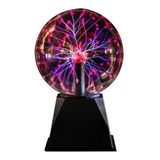 Globo Plasma Bola Cristal Luminária Luz Decorativa Abajur