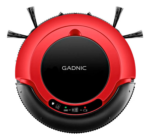 Aspiradora Robot Gadnic + 3 Modos De Limpieza + Anti Caídas 